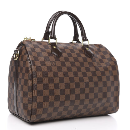 Louis Vuitton Damier Ebene Speedy Bandouliere 30 2 of 10