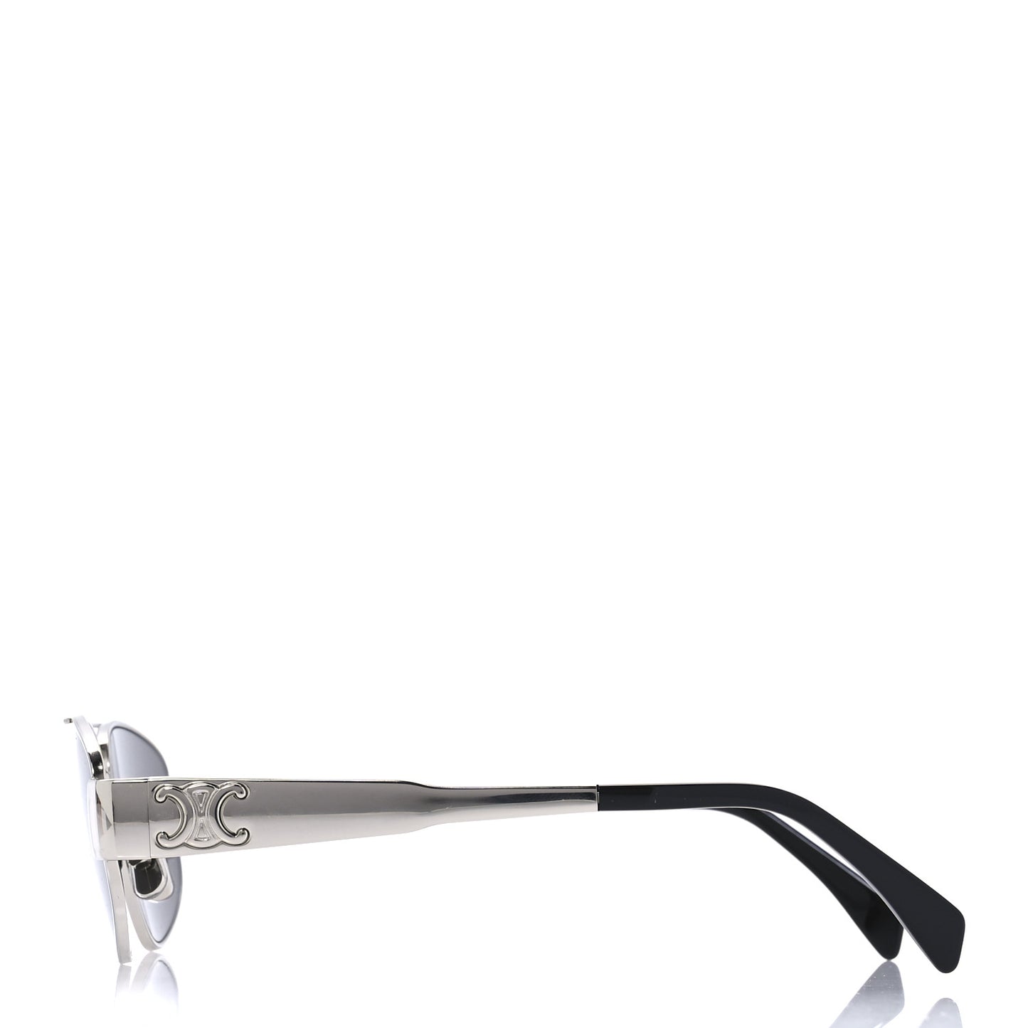 Metal Triomphe 03 Sunglasses CL40281U Silver Smoke