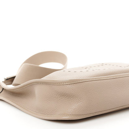 Hermes Taurillon Clemence Evelyne PM Gris Tourterelle 9 of 11