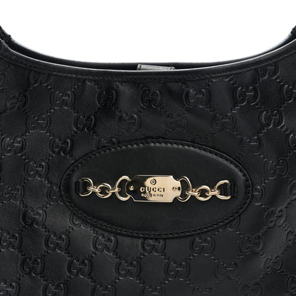 Gucci Guccissima Punch Hobo Black 8 of 10