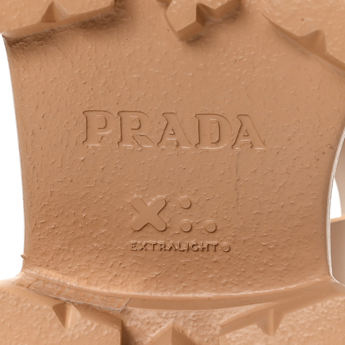 Foam Rubber Metal Triangle Logo Monolith 55mm Soft Cage Sandals 39 Orzo