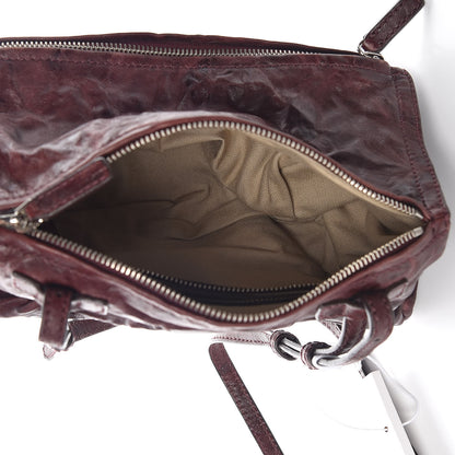 Givenchy Tumbled Sheepskin Mini Pandora Oxblood 5 of 9