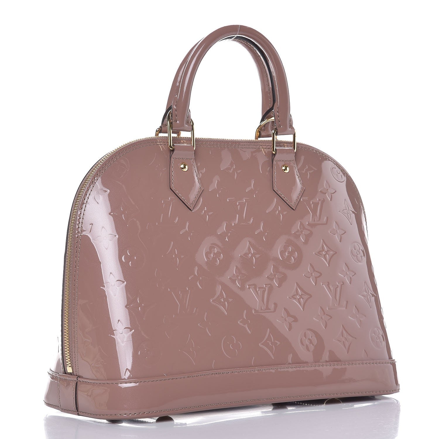 Louis Vuitton Vernis Alma PM Taupe Glace 3 of 8