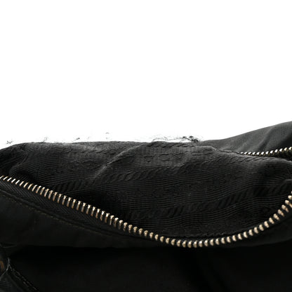 Prada Tessuto Nylon Saffiano Sacca Shoulder Bag Black 12 of 19