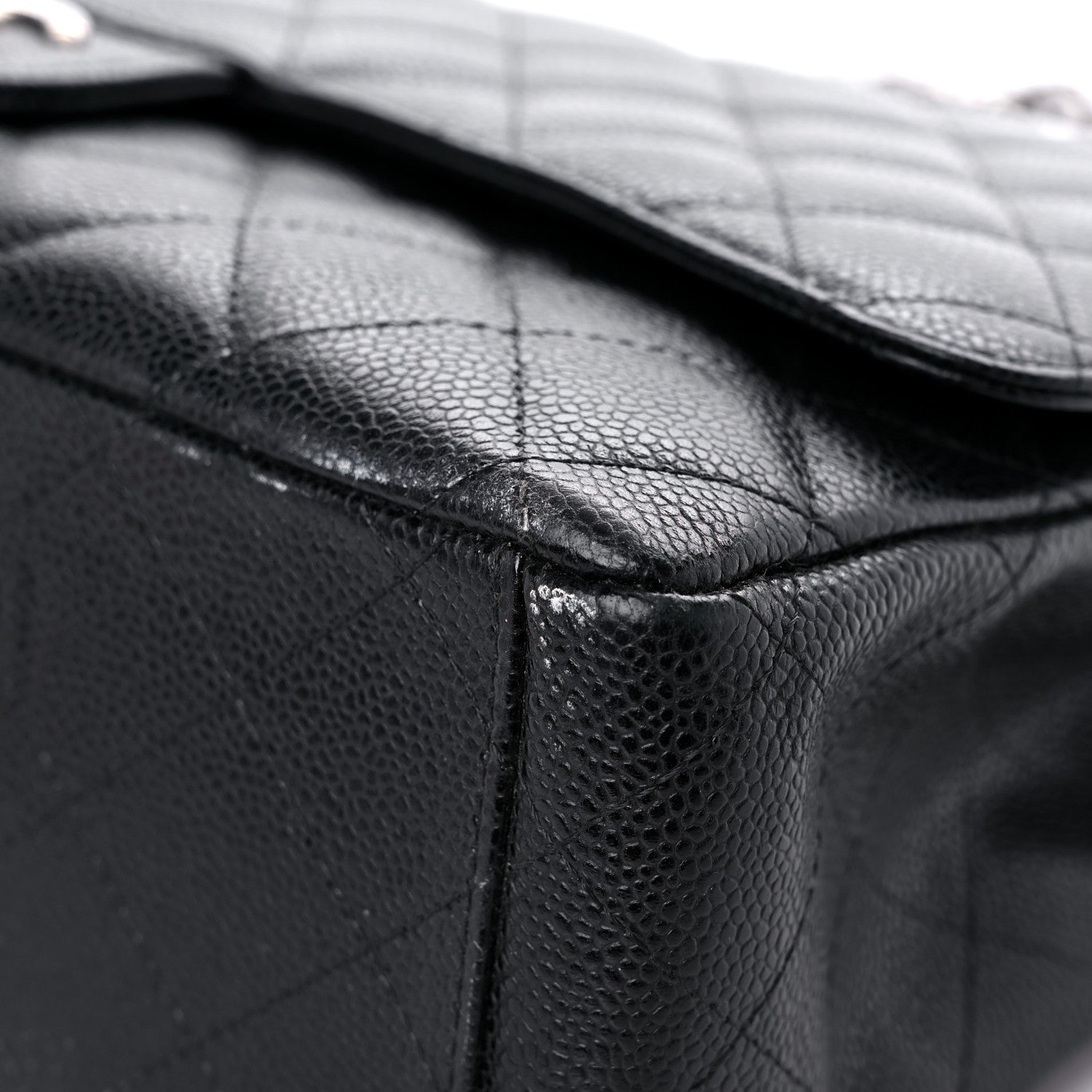 Chanel Caviar Quilted Maxi Double Flap Black 9 of 18