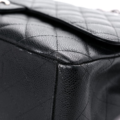 Chanel Caviar Quilted Maxi Double Flap Black 9 of 18