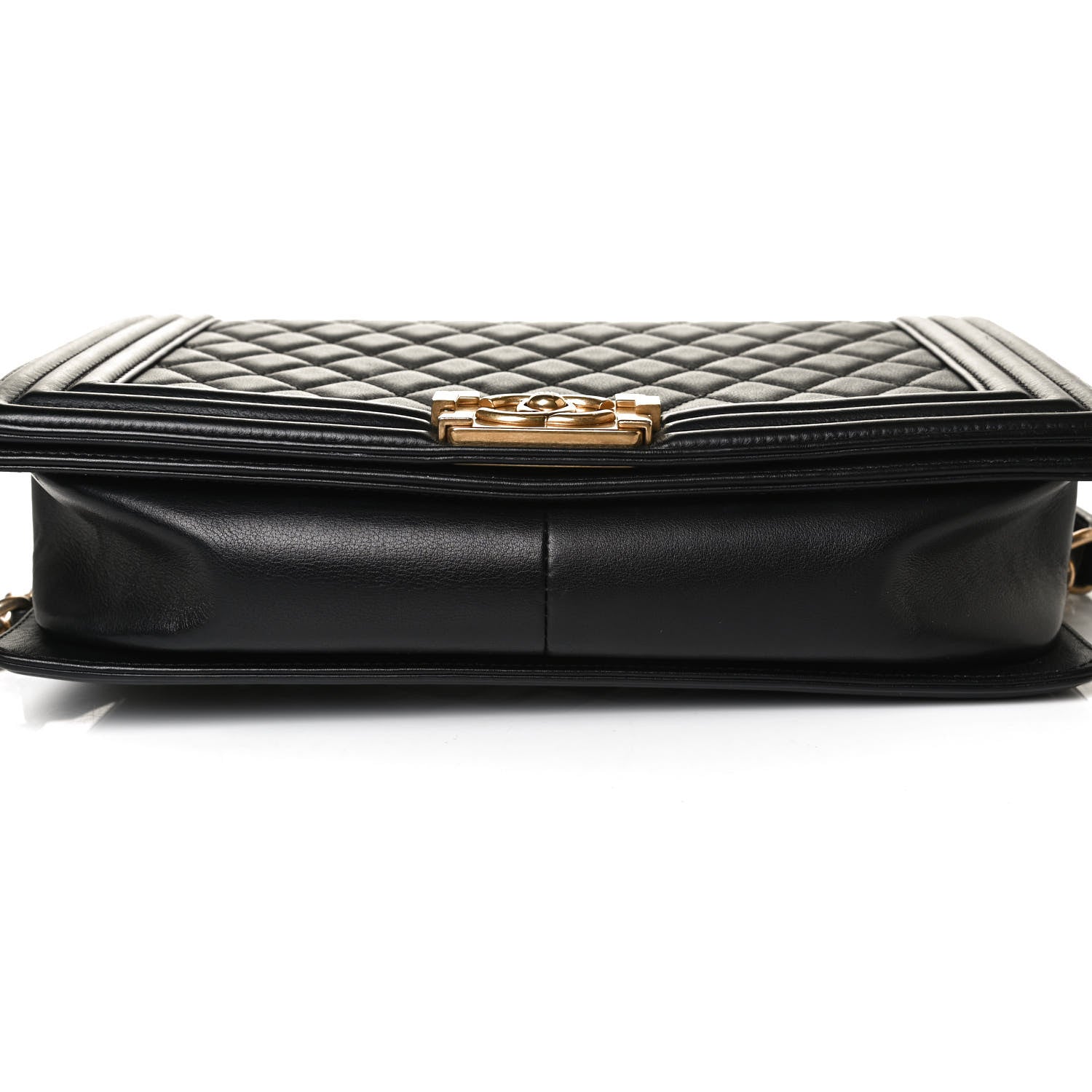 Chanel Calfskin Quilted New Medium Boy Flap Black 15 of 15