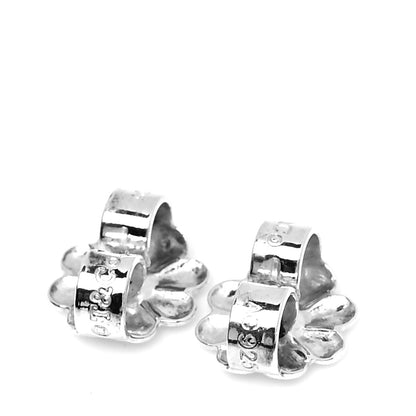 Tiffany Sterling Silver Pearl Ziegfeld Drop Earrings 4 of 5