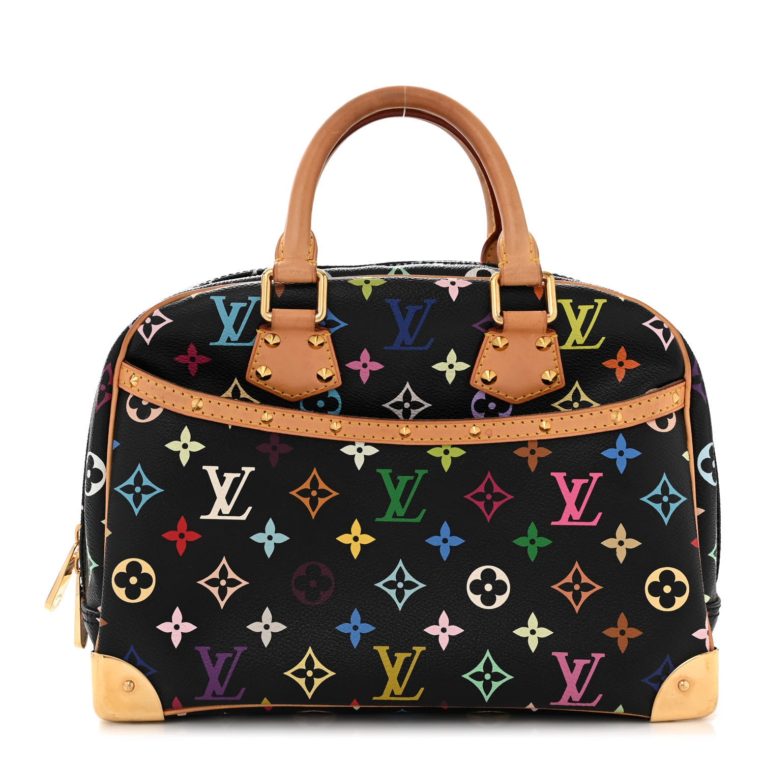 Louis Vuitton Monogram Multicolor Trouville Black 1 of 10