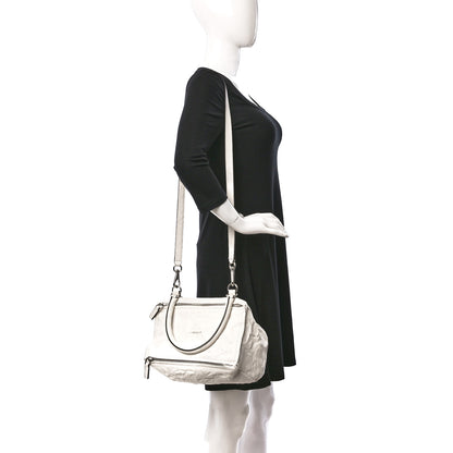 Givenchy Tumbled Sheepskin Small Pandora Ivory 2 of 14