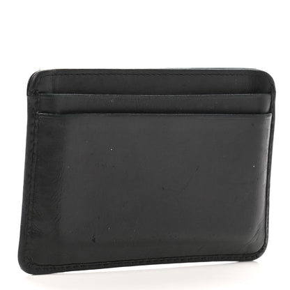 Chanel Calfskin Quilted Cambon Card Holder Black 3 of 7