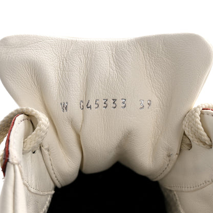 Chanel Calfskin CC Sneakers 39 Brown White Black 7 of 9
