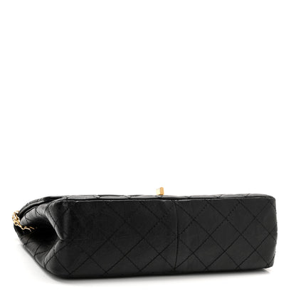 Chanel Aged Calfskin Quilted 2.55 Reissue 226 Flap Black 4 of 11