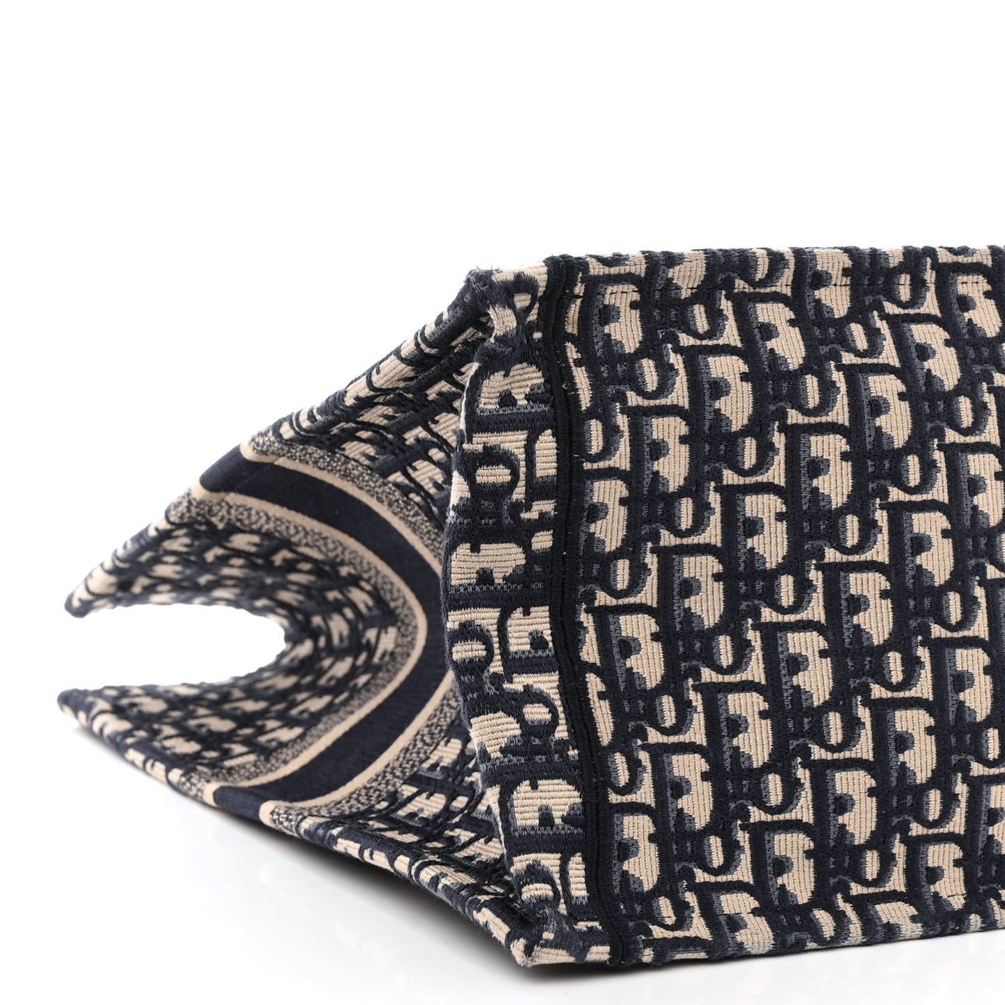 X THEBE MAGUGU Oblique Large Book Tote Blue Multicolor