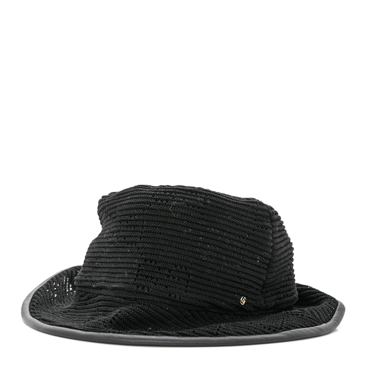 Gucci Crochet Cable Double G Bob Hat S Black 1 of 10