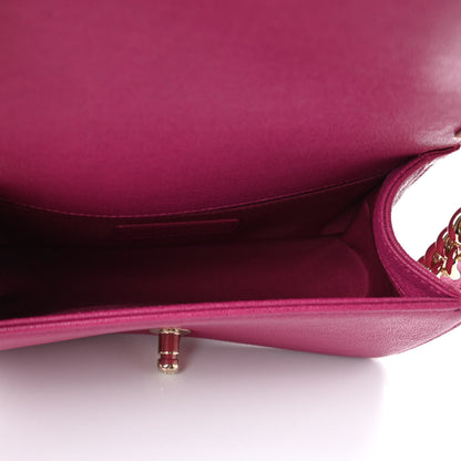 Chanel Caviar Quilted Small Boy Flap Fuchsia 5 of 9