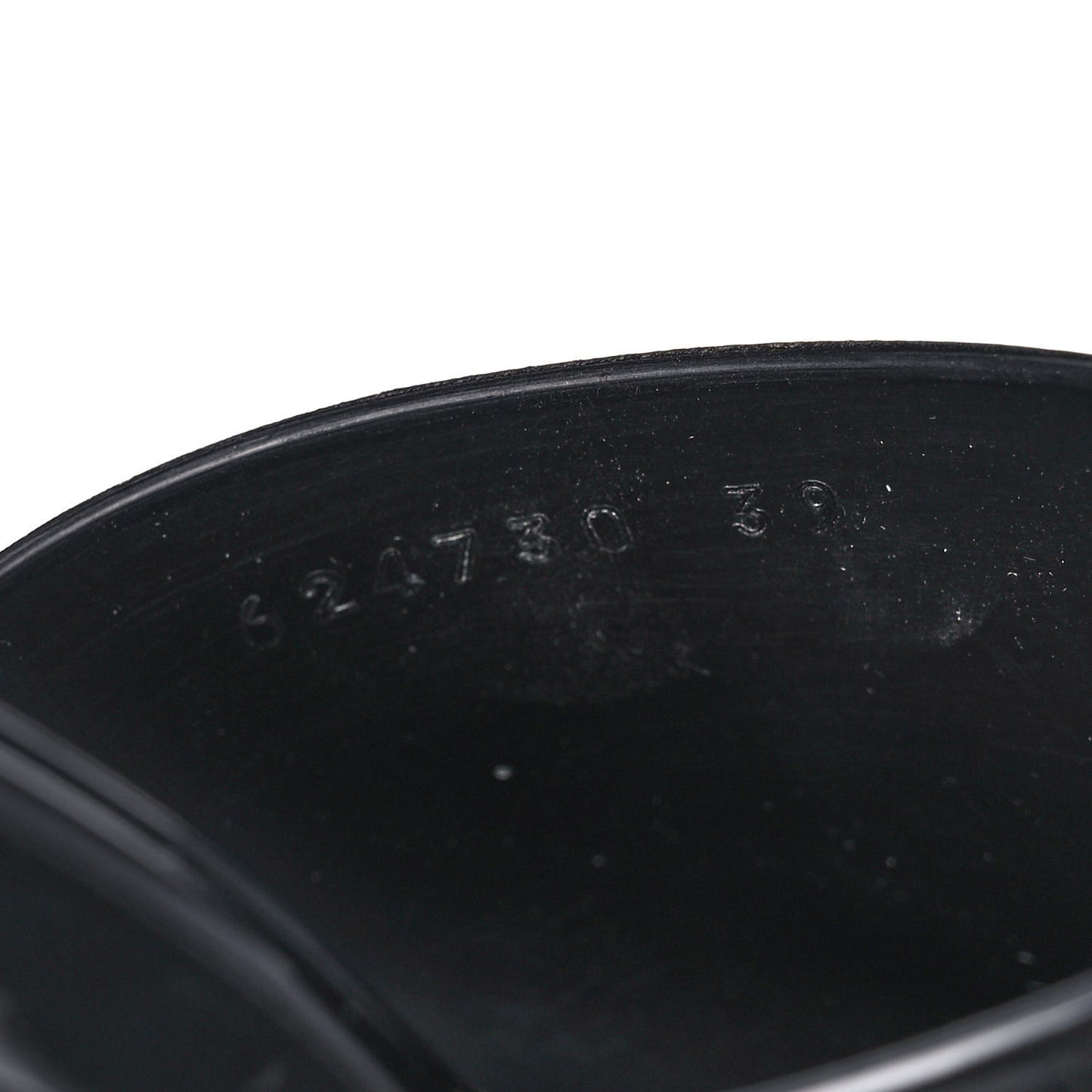 Rubber Gucci Logo Womens Platform 20/60mm Slide Sandals 39 Black