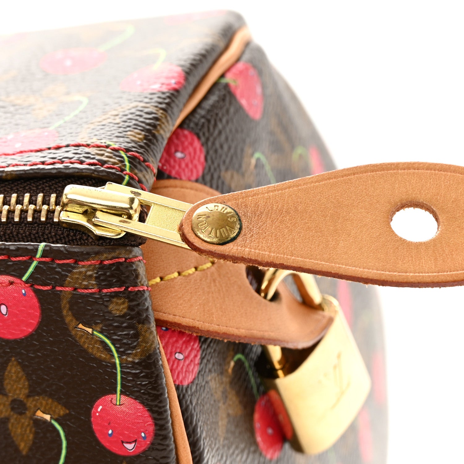 Louis Vuitton Monogram Cerises Speedy 25 18 of 18