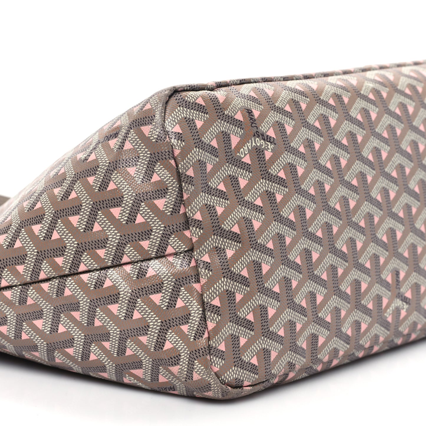 Goyardine Saint Louis Claire Voie PM Grege Powder Pink