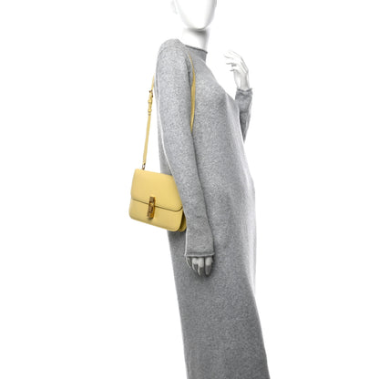 Saint Laurent Smooth Calfskin Carre Satchel Paille 2 of 13