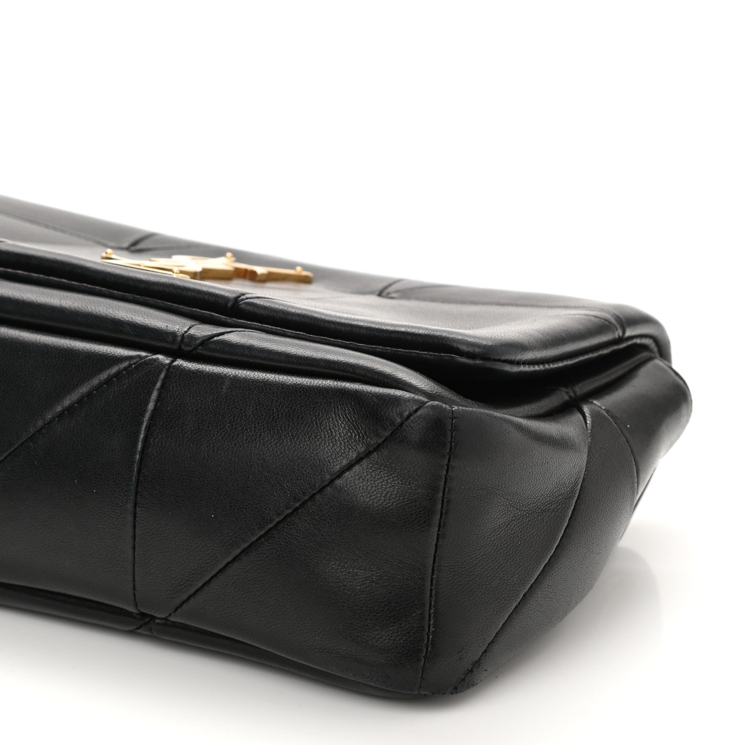 Saint Laurent Lambskin Patchwork Monogram Small Jamie Black 9 of 9