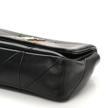 Saint Laurent Lambskin Patchwork Monogram Small Jamie Black 9 of 9