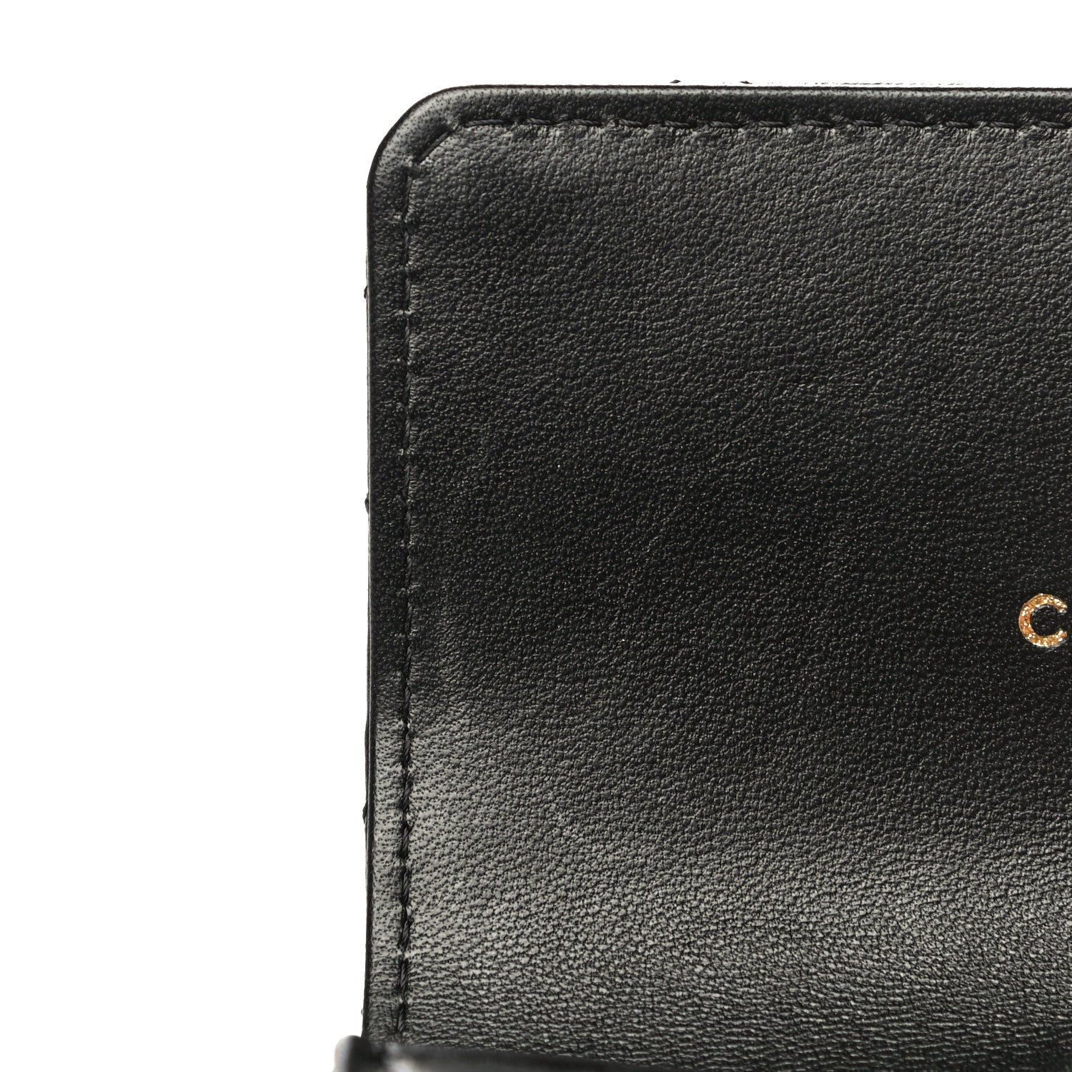 Chanel Lambskin Quilted CC Hook Card Holder Black 12 of 14