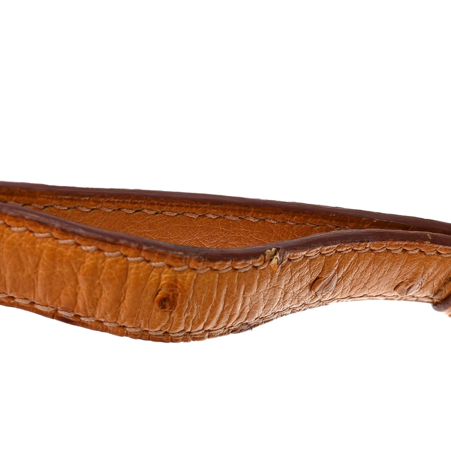 Hermes Ostrich Berlingot 23 PM Saffron 11 of 12