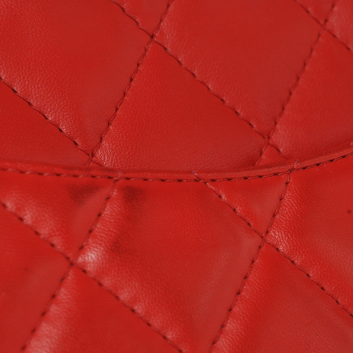 Chanel Lambskin 2.55 Reissue 227 Flap Red 8 of 11