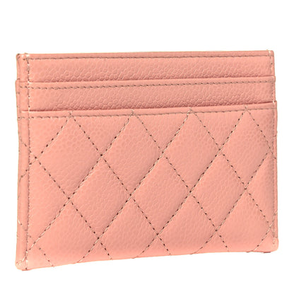 Chanel Caviar Quilted Boy Card Holder Light Pink 3 of 7