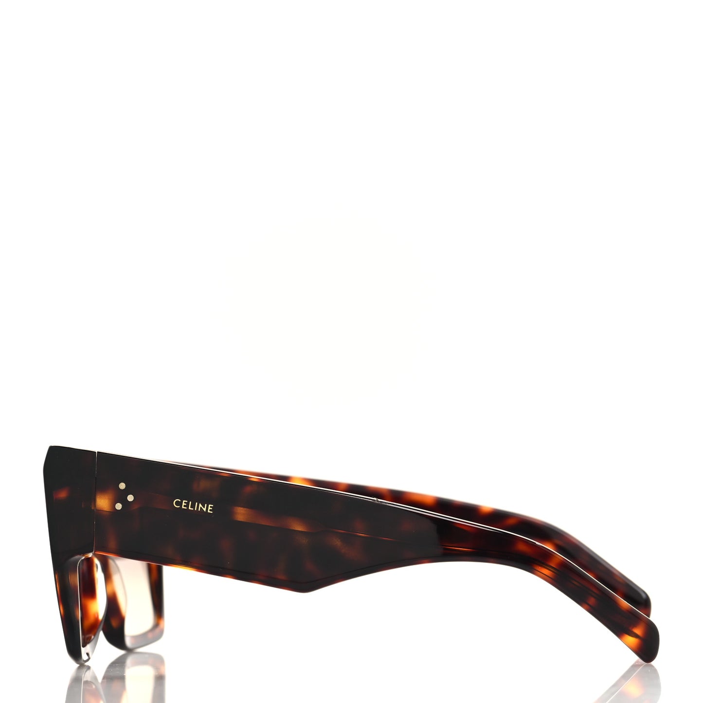 Acetate Rectangular Sunglasses CL400921 Dark Havana