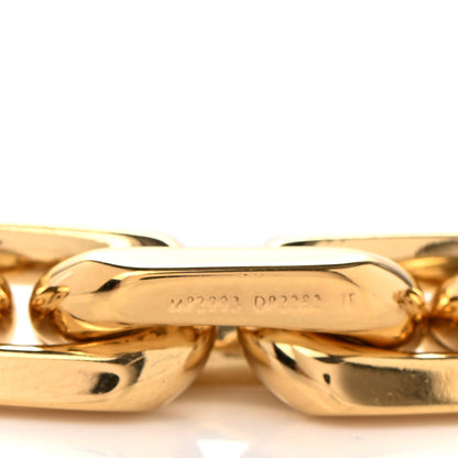 Louis Vuitton LV Edge Necklace Cadenas Gold 5 of 7