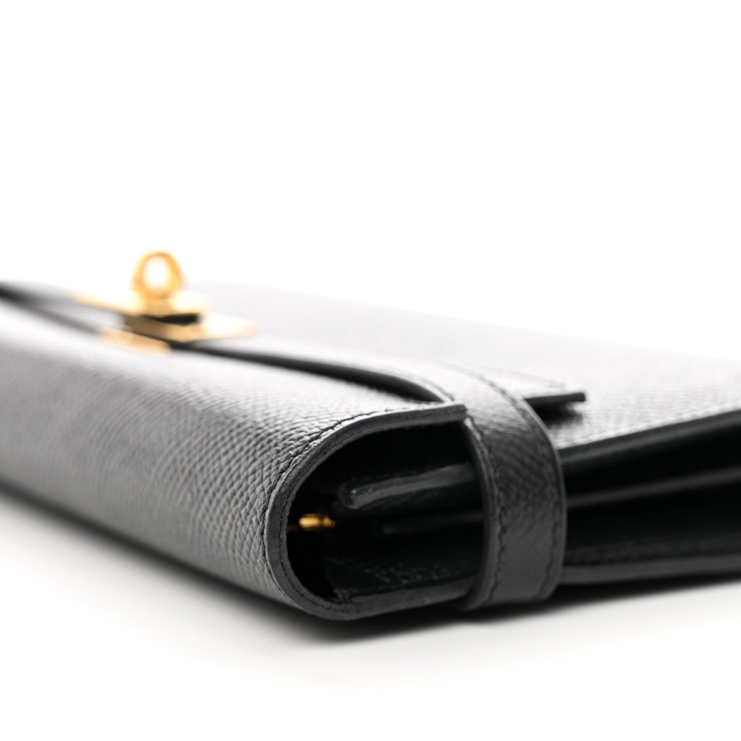 Epsom Kelly Longue Wallet Black