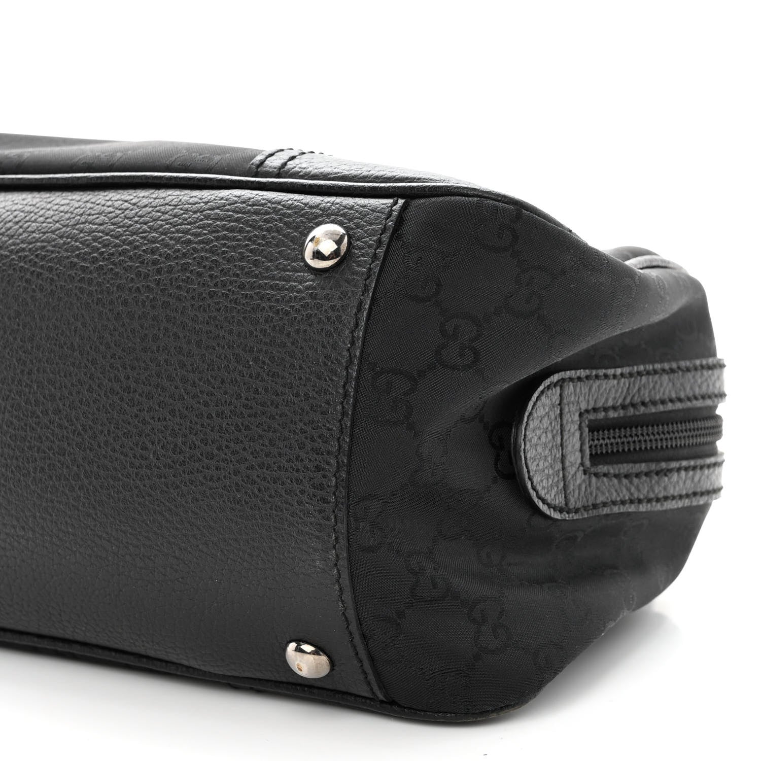Gucci Canvas Monogram Web Princy Boston Black 10 of 11