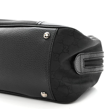 Gucci Canvas Monogram Web Princy Boston Black 10 of 11