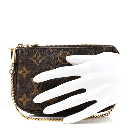 Louis Vuitton Monogram Mini Pochette Accessories 2 of 9