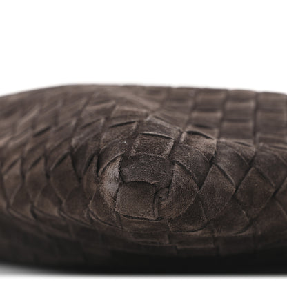 Bottega Veneta Suede Intrecciato Small Hop Fondant 9 of 9