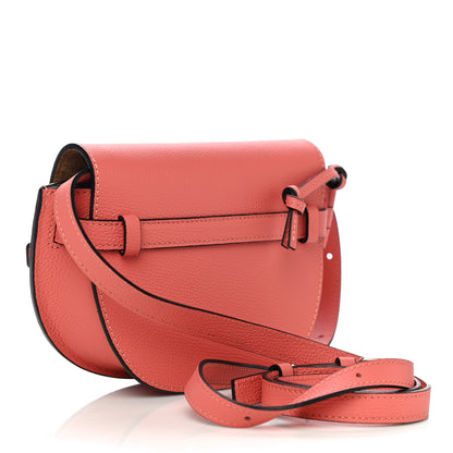 Loewe Pebble Grain Calfskin Mini Gate Dual Bag Pink Tulip 3 of 13