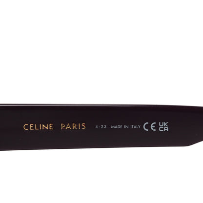 Celine Acetate Triomphe 01 Sunglasses CL 40194U Burgundy 5 of 7