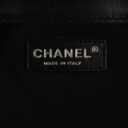 Chanel Calfskin Boy Reverso Shopping Tote Black 6 of 10