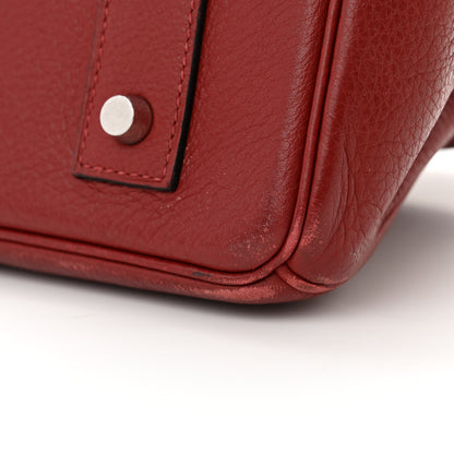 Hermes Taurillon Clemence JPG Birkin 42 Rouge H 12 of 19