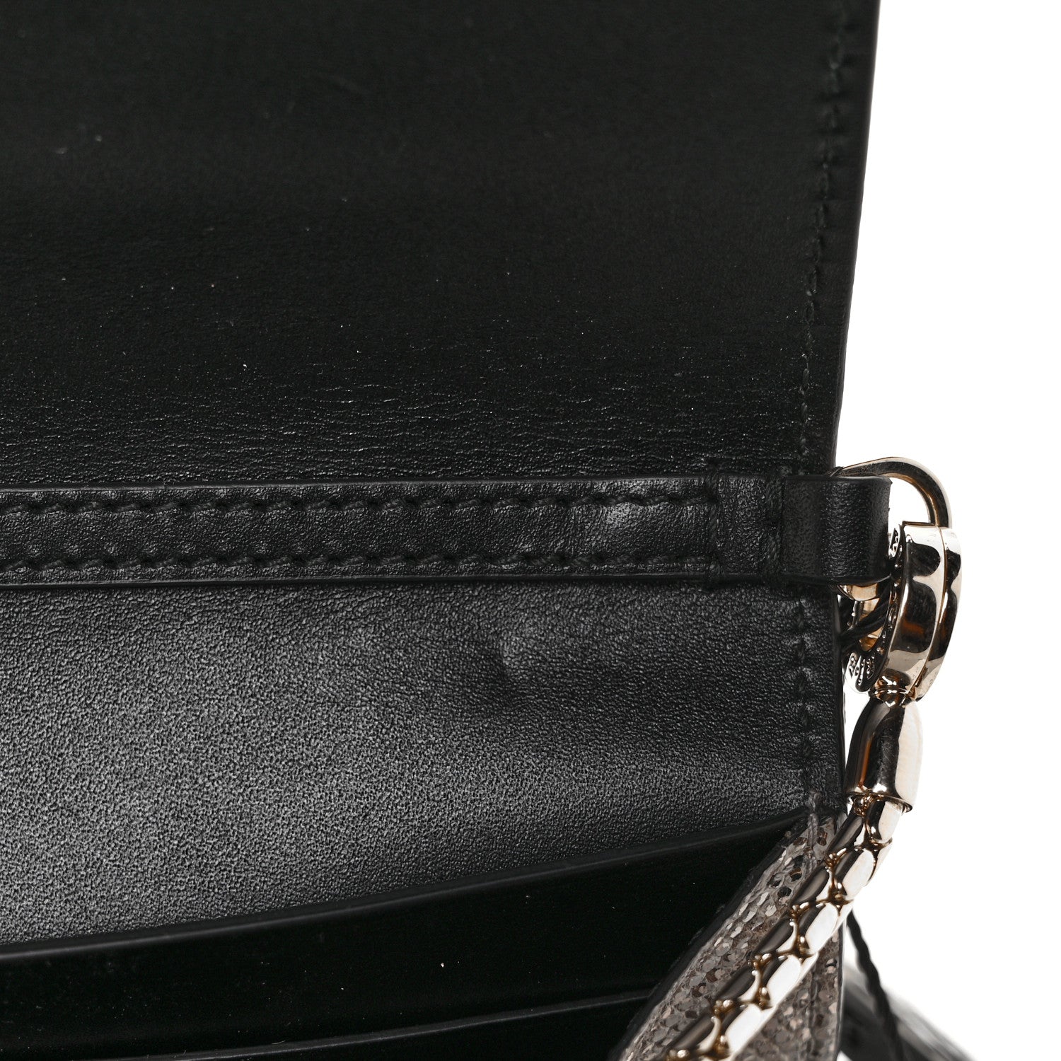 Bulgari Karung Serpenti Forever Chain Wallet Opal 16 of 23