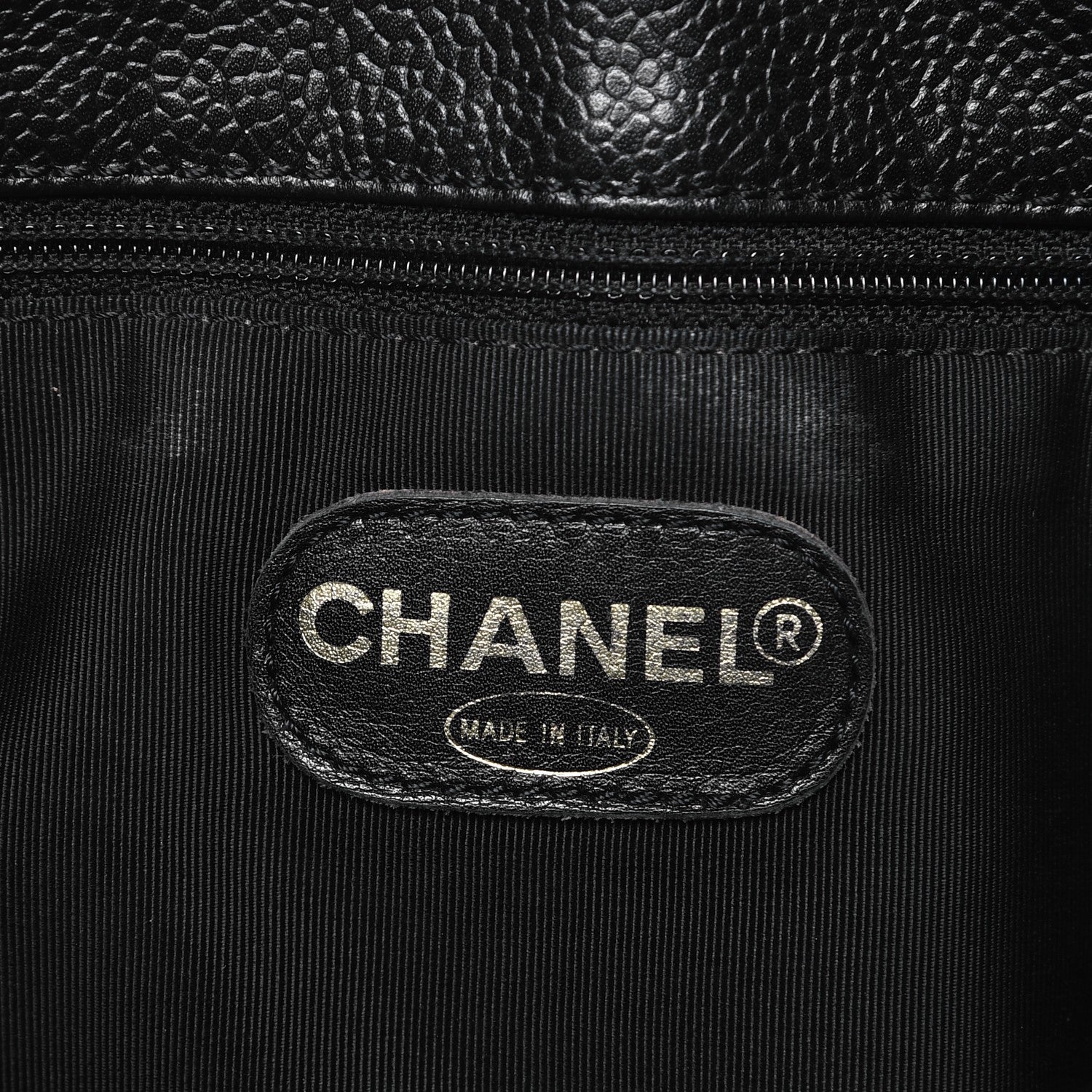 Chanel Caviar CC Bowler Black 6 of 11