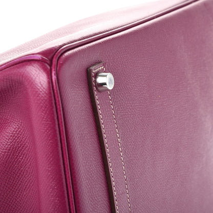Hermes Epsom Candy Birkin 35 Tosca Rose Tyrien 6 of 42