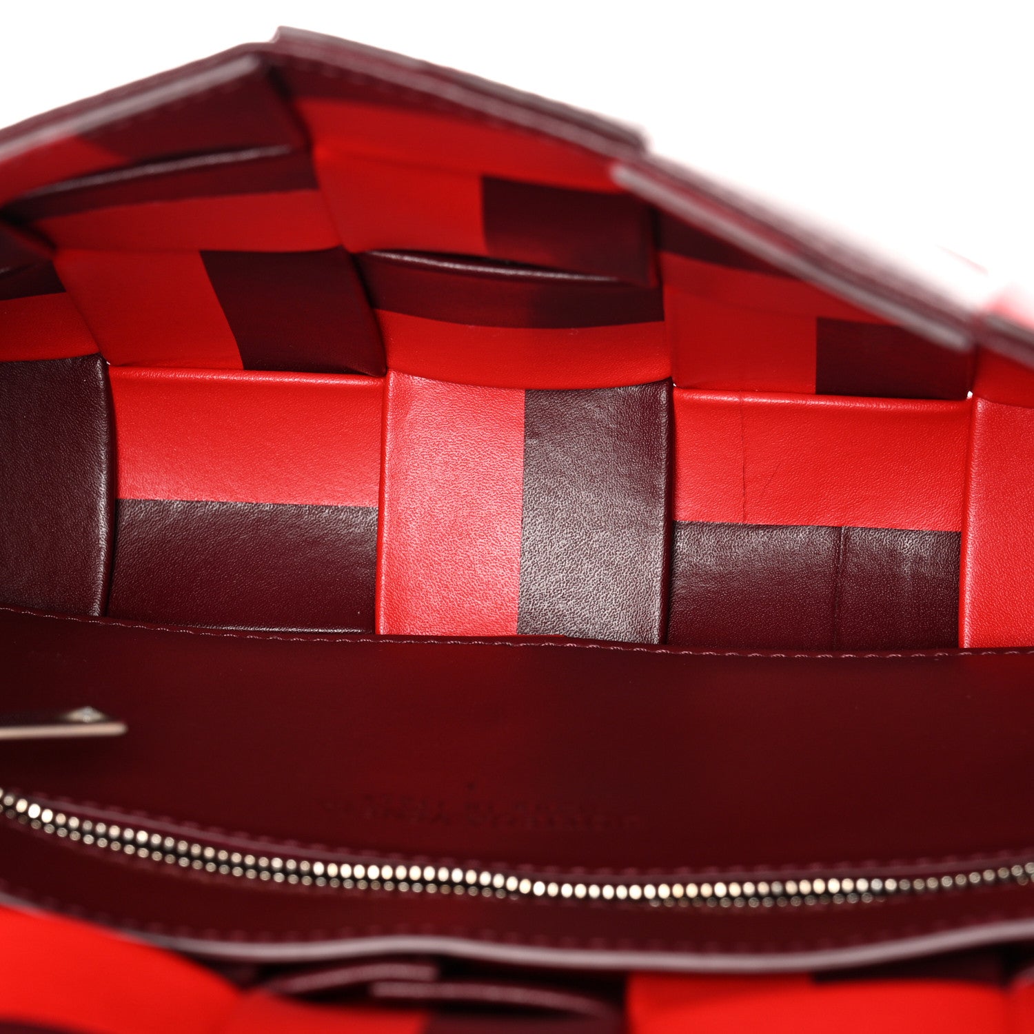 Bottega Veneta Nappa Maxi Intrecciato Cassette Crossbody Bag Barolo Bright Red 5 of 10
