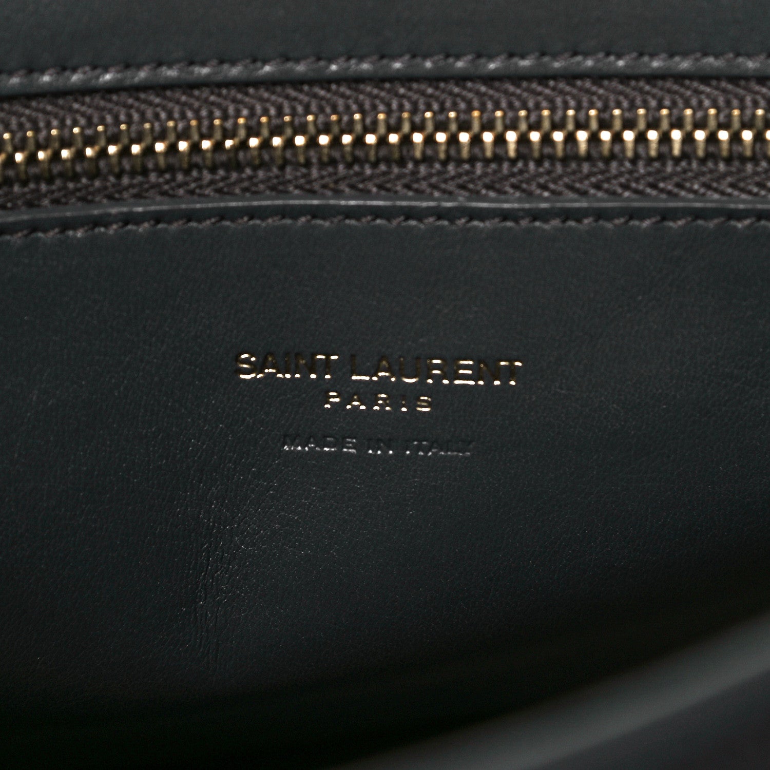 Saint Laurent Calfskin Small Monogram Cabas Grey 7 of 8