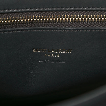 Saint Laurent Calfskin Small Monogram Cabas Grey 7 of 8