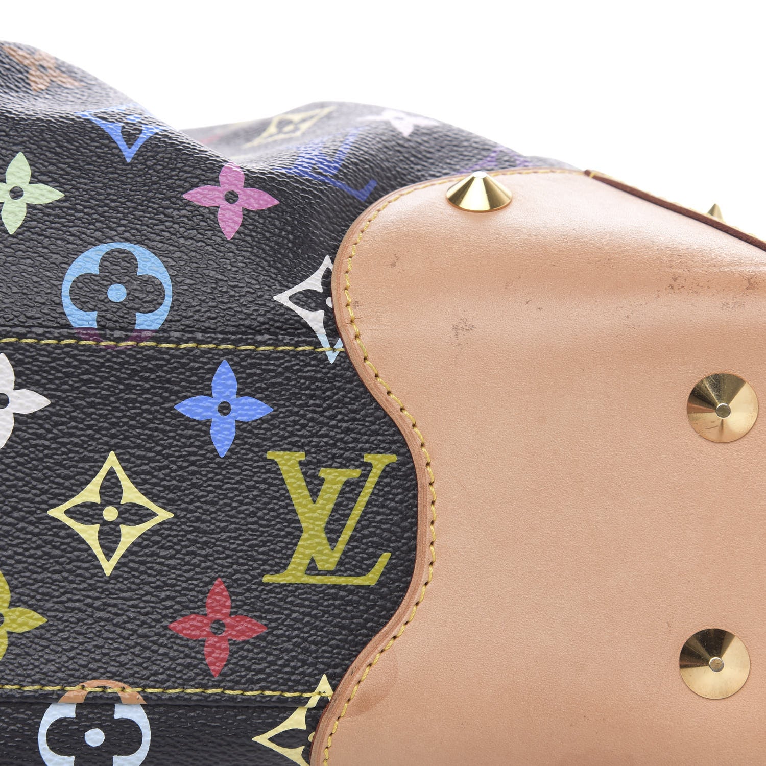 Louis Vuitton Monogram Multicolor Judy MM Black 9 of 12