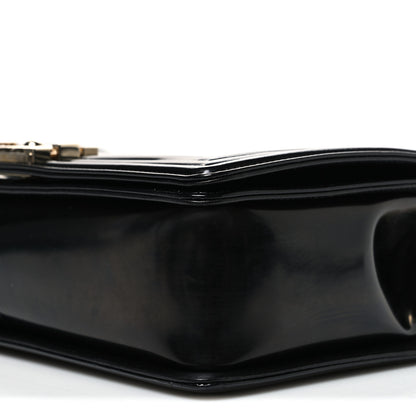 Chanel Iridescent Glazed Calfskin Quilted New Medium Boy Flap Black 10 of 11