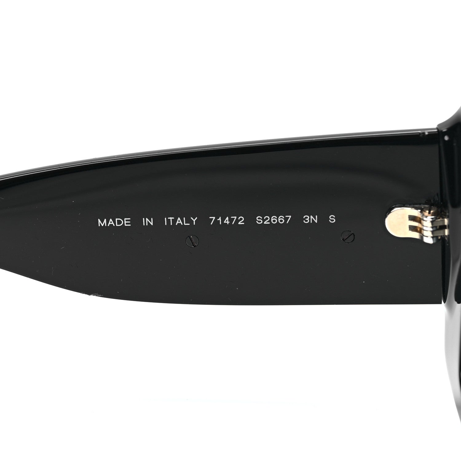 Chanel Acetate CC Logo Square Sunglasses 71472 Black 7 of 7